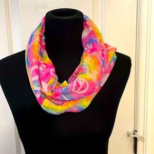 Peace Sign, Smiley, Face Scarf